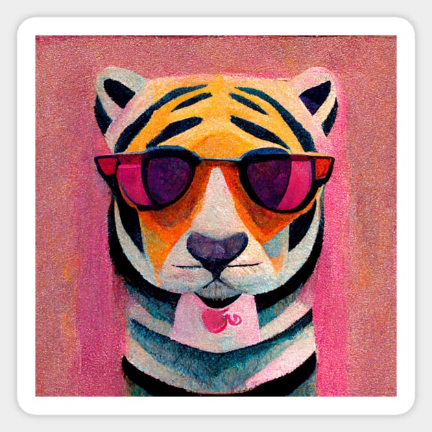 Igor the tiger Sticker by RoseAesthetic